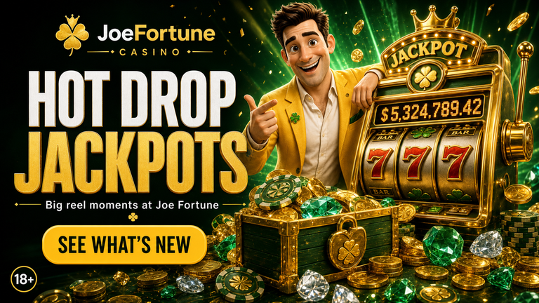 Joe Fortune jackpot slots and mobile reels